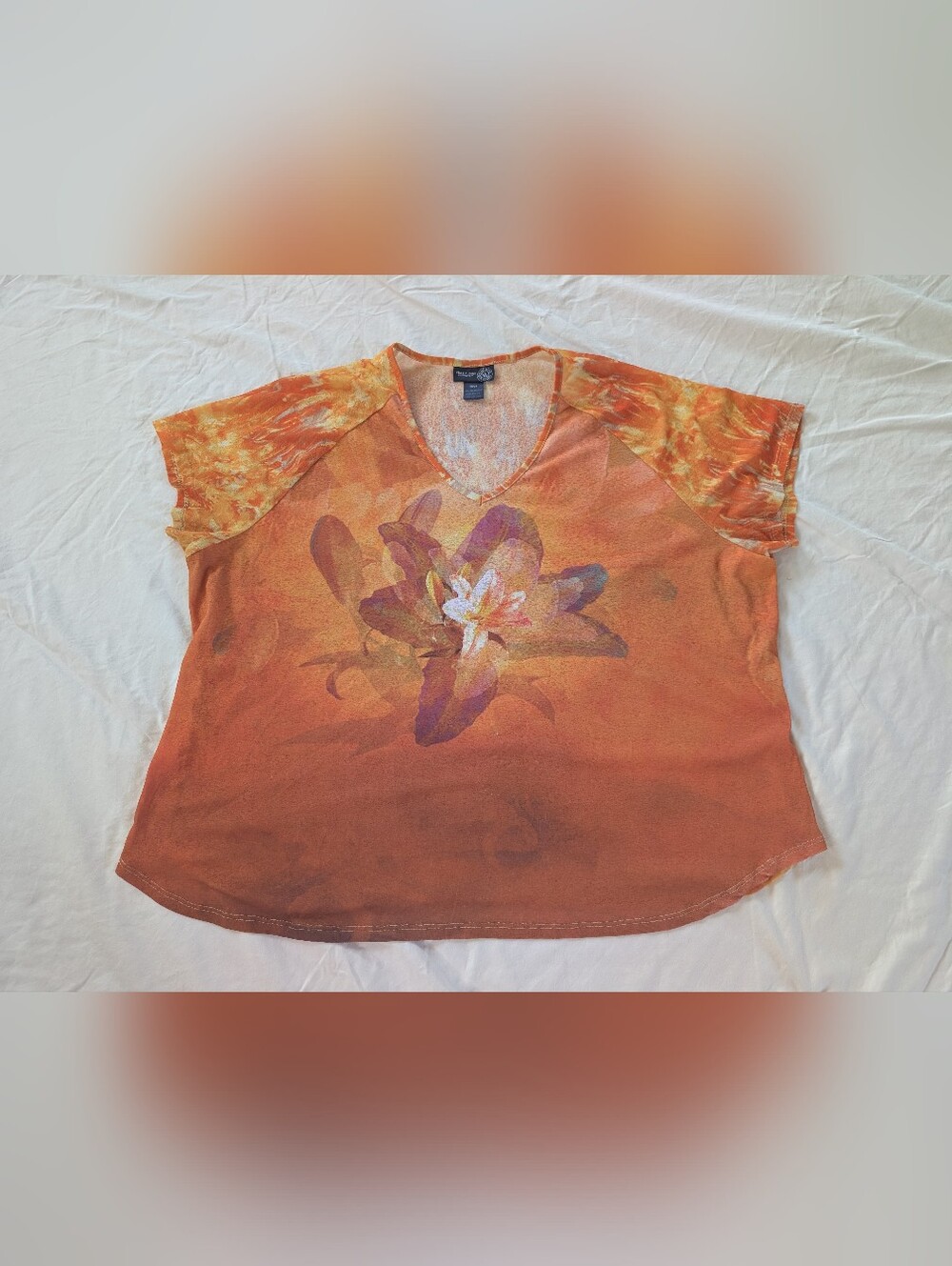 Venezia Jeans Orange Blossom Top